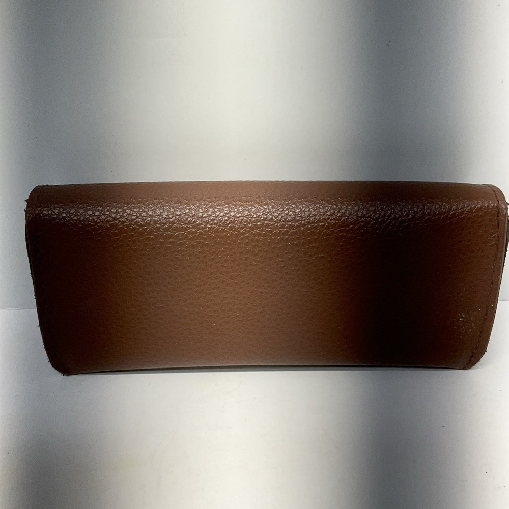 Authentic Ray-Ban‎ Sunglasses Leather Case - Soft Pebble Brown - Picture 4 of 6